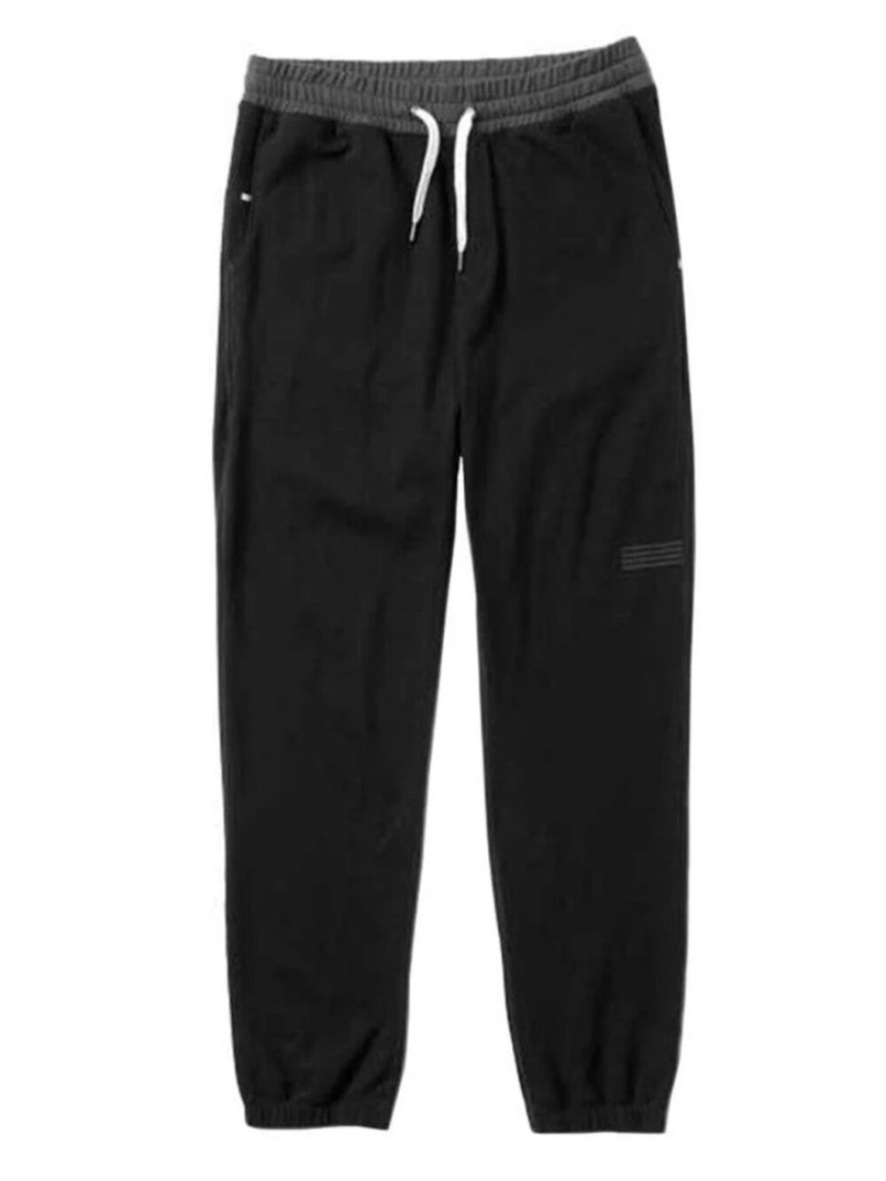 Vuori Black Balboa Joggers in Black and Grey